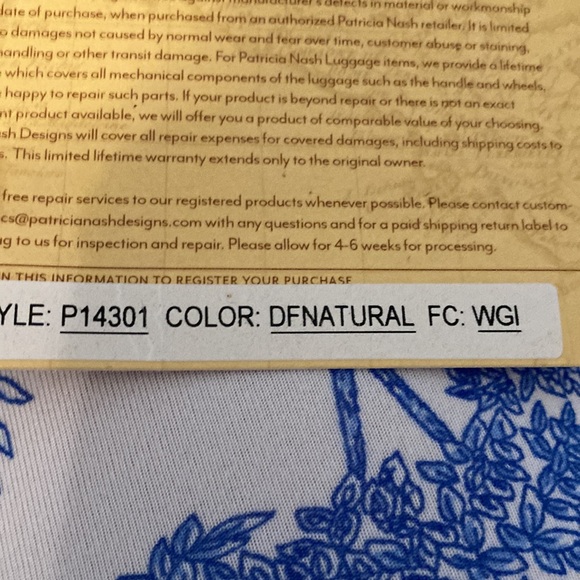 Patricia Nash leather floral wallet - Picture 9 of 16